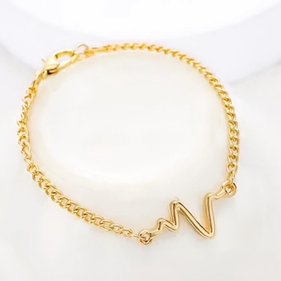 🔴𝟭𝟬/$𝟮𝟱🔴ECG Charm Simple Bracelet NEW - Picture 5 of 16